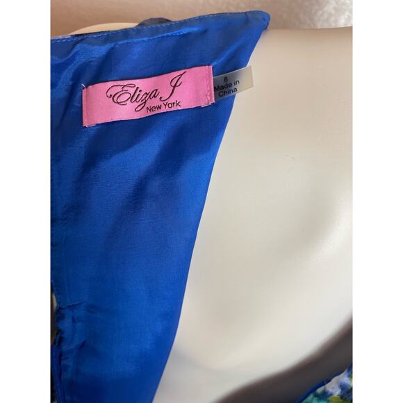 Eliza J floral sleeveless dress size 8 - Picture 6 of 8